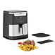 Easy Fry & Gril, Oil Less Fryer, 1830 W, Dual Basket , Big Capacity, EY801D27 + Food Container