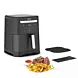 Easy Fry & Gril, Oil Less Fryer, 1830 W, Dual Basket , Big Capacity, EY801827 + Food Container