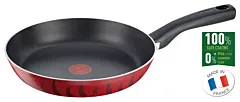 Frying Pan, G6 Tempo Flame 30 Cm Frypan, Non-stick with Thermo Spot| Red, Aluminium, 2 Years Warranty, C3040783