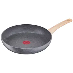 TEFAL مقلاة | Natural Force 30 سم | سهل التنظيف | طلاء Mineralia+ غير لاصق | معادن طبيعية | مؤشر Thermo-signal | طهي صحي | آمن | صنع في فرنسا | ضمان لمدة سنتين | G2660732