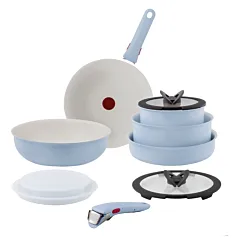 Ingenio Serenity, 11-Piece Cookware Set, Non-Stick Coating, Stackable, L827SB04