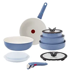 Ingenio Serenity, 11-Piece Cookware Set, Non-Stick Coating, Stackable, L829SB04