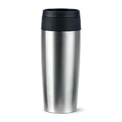 Tefal Travel Mug Classic 0.36 L | Quick Press Lid | 360° Drinking | Leak-Proof | Hot 4 h, Cold 8 h | Polished Stainless Steel | Dishwasher-Safe | Stainless Steel | N2020110