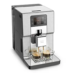 Intuition Experience +, Bean-To-Cup Coffee Machine, Quiet Coffee Machine, 20 Drinks, Brushed Stainless Steel