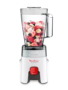 MOULINEX GENUINE LM242B28 KITCHEN BLENDER 1.75 L STAINLESS STEEL ACCESSORIES GRINDER GRATER ONE SPEED PULSE ZELKROM MATERIAL FOUR FIXED BLADES 500 W