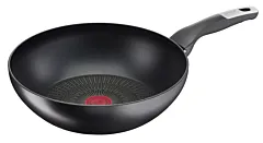 TEFAL ووك | UNLIMITED ووك مقلاة 28 سم | مقاومة للخدوش | طلاء غير لاصق آمن 100% | Thermo-Signal™ | تحمير مثالي | صنع في فرنسا | تدعم الحث الكهرومغناطيسي | ضمان لمدة سنتين | G2551902