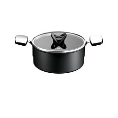 Excellence+ Stewpot 20cm + Lid, Serves 2-3 | Stackable, Non-Stick, Induction Compatible | G3284443