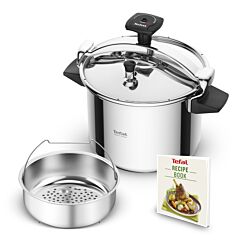 Authentique Eco Pressure Cooker 9 L, Faster Cooking, Healthy Cooking, Made in France, P0534931