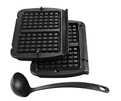 أطباق الوافل × 2 ومغرفة Optigrill