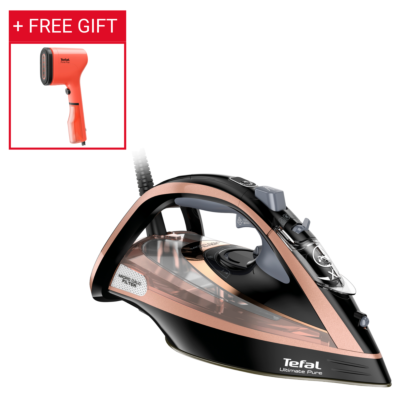 Ultimate Pure Steam Iron | 3100 W | 350 ml | With Calc Remover | Durilium Airglide Non-Stick Soleplate | FV9845M0 