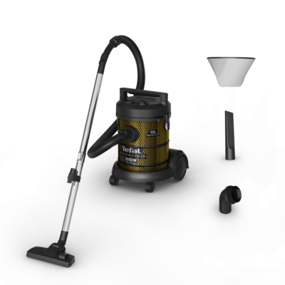 إكس-تريم باور، مكنسة كهربائية، أداء قوي 2000 واط، سعة XXL تبلغ 18 لترًا، سلك XXL بطول 8 أمتار، TW4015M0