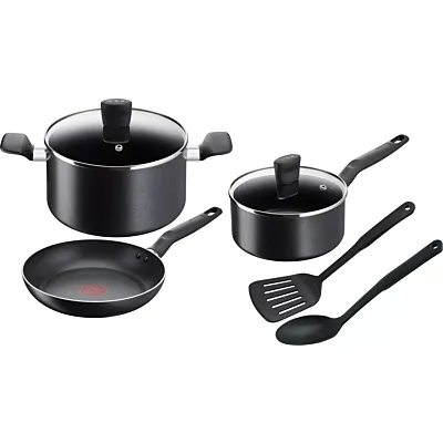 Cookware Set of 7 Pieces, Super Cook, Non-Stick with Thermo Signal, 2 Years Warranty, B459S784