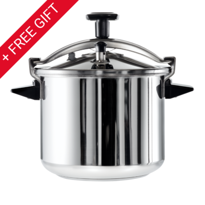 اوثنتيك، قدر ضغط، 10 ل، 5 أنظمة أمان، P0531634 ,+سكين مجاني