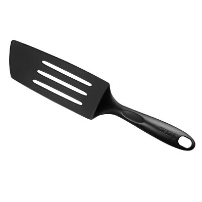 TEFAL Bienvenue Long Spatula | Kitcken Tool | High-Heat Resistance | Scratch-Free for Cookware | Dishwasher-Safe | Black | Plastic | Made in France | 2 Years Warranty | 2744112