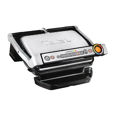 OPTIGRILL+ | 6 Automatic Programs + Manual Mode |GC712D28 + Burger press & Skewers