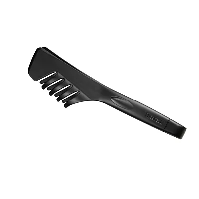 TEFAL Bienvenue Salad Tongs | Kitcken Tool | High-Heat Resistance | Scratch-Free for Cookware | Dishwasher-Safe | Black | Plastic | Made in France | 2 Years Warranty | 2745312