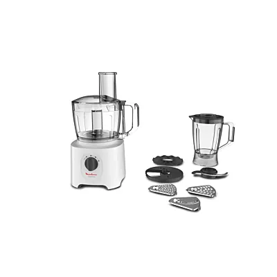 MOULINEX EASY FORCE Food Processor | 6 Attachments Over 25 Different Functions 800W 1.8 L Blender | 2.4L Bowl | FP247127