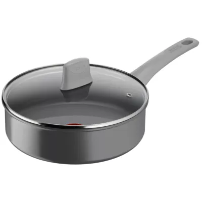 Tefal Renew, On, sautepan 24 cm, Ceramic Non-Stick Coating, 100% recycled aluminium body, Healthy Cooking, Thermo-Signal™, C4273232