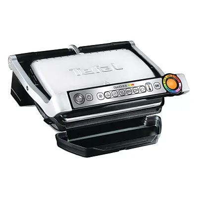  OPTIGRILL+ | 6 Automatic Programs + Manual Mode |GC715D28 + Burger press & Skewers