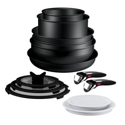 Ingenio Excellence+ 13-Piece Cookware Set | Stackable, Non-Stick, Induction Compatible | P0009753
