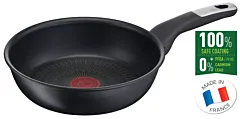 TEFAL Frying Pan | UNLIMITED frypan 22 cm | Scratch resistance | 100% safe non stick coating | Thermo signal™ | Perfect searing | Made in France | Induction | 2 Years Warranty | G2550302
