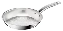 TEFAL Intuition مقلاة 24 سم | ستانلس ستيل ممتاز 18/10 | تحمير مثالي | سهل التحرير | مقبض قوي | مناسب للحث الحراري | ضمان سنتين | B8590435
