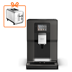 Intuition Preference, Coffee Machine, 3.5" Color Touchscreen Coffee Maker, Intuitive, Color Light Indicators + FREE Toaster