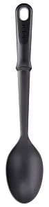 TEFAL ملعقة Comfort | أداة مطبخ | مقاومة للحرارة العالية | خالية من الخدوش للأواني | قابلة للغسل في غسالة الأطباق | تصميم مريح | أسود | بلاستيك | ضمان لمدة سنتين | K1290114