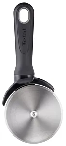 TEFAL Comfort Pizza Cutter | Kitcken Tool | High-Heat Resistance | Scratch-Free for Cookware | Dishwasher-Safe | Ergonomic Design | Black | Stainless Steel | 2 Years Warranty | K1291114