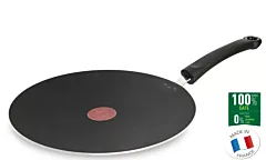 Tefal Tempo Flamme tawa 30 cm Easy clean, Safe non stick coating, Thermo Signal, heat indicator, France, Cooking searing recipe C3041583