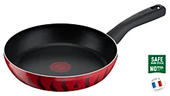 Frying Pan, G6Tempo Flame 24 Cm Frypan, Non-stick with Thermo Spot, Red, Aluminium, 2 Years Warranty, C3040483