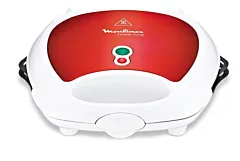 بريك تايم من مولينكس، آلة صنع الوافل ، ماكينة عمل السندوتشات ، شواية ، آلة صنع البانيني ، متعددة الوظائف، ألواح مقاومة للالتصاق وقابلة للتبديل، سهلة التنظيف، تخزين موفر للمساحة SW612545