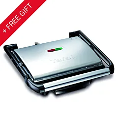 Inicio Panini Grill, Grill, 2000 W, Non Stick Coating, GC241D28 + Gift