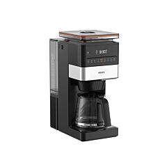 Virtuoso + Pump Espresso Machine, Sleek Compact Design, Auto Flow-Stop, Espresso and Cappuccino Maker, XP444CM0