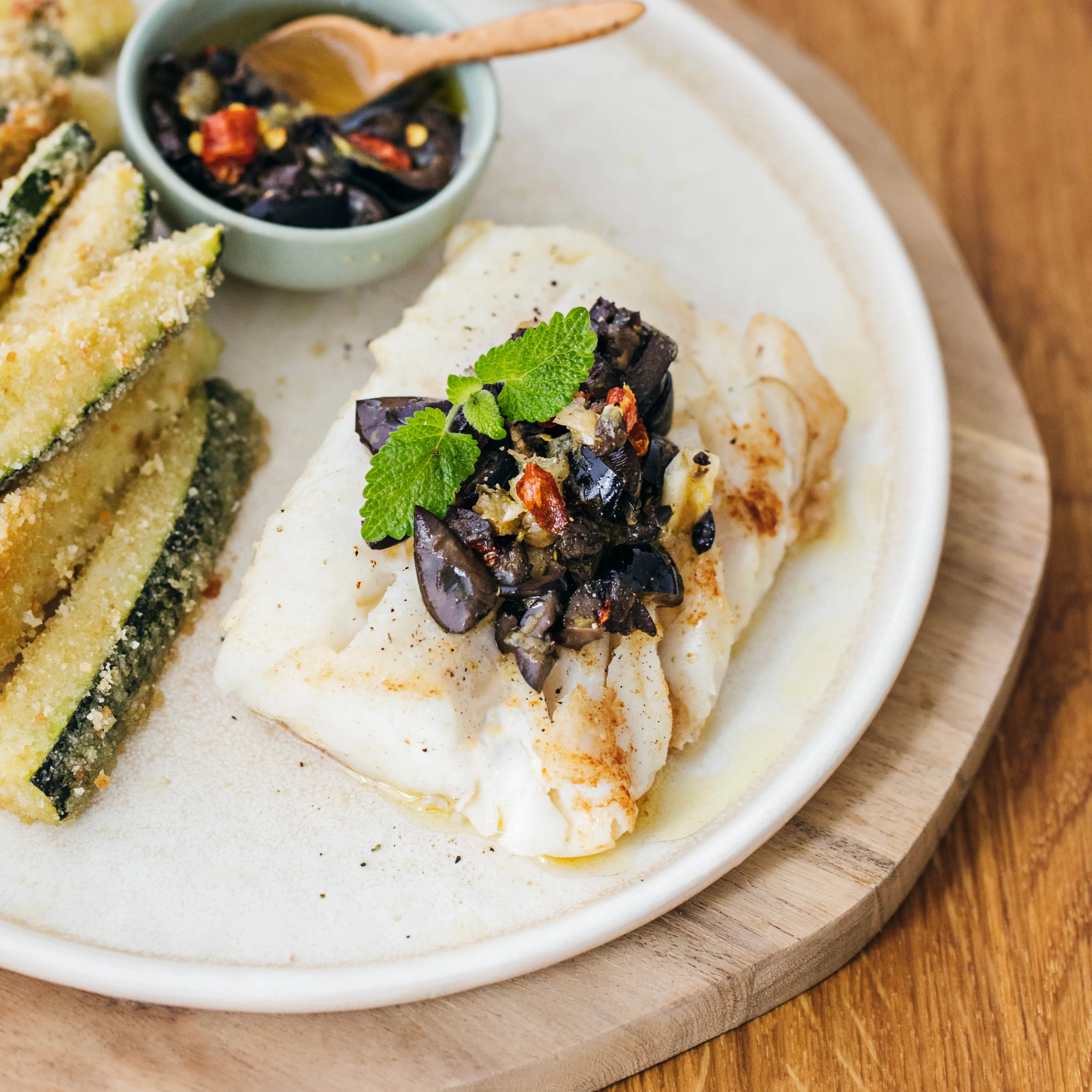 Mediterranean-style cod